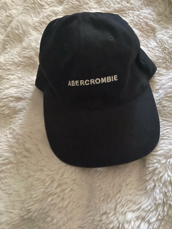 Abercrombie & Fitch Accessories - Abercrombie & Fitch Black Baseball Cap with White Logo 🖤